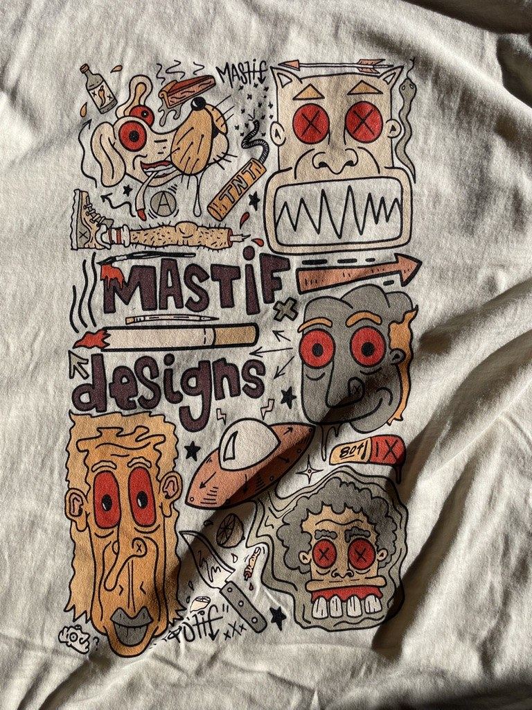 Mastif Designs graphic design work