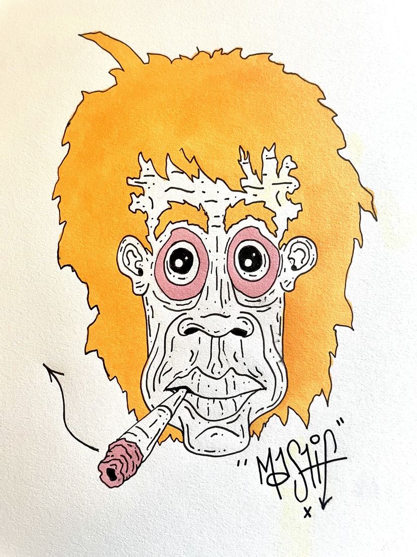 Mastif Designs original sketchbook piece