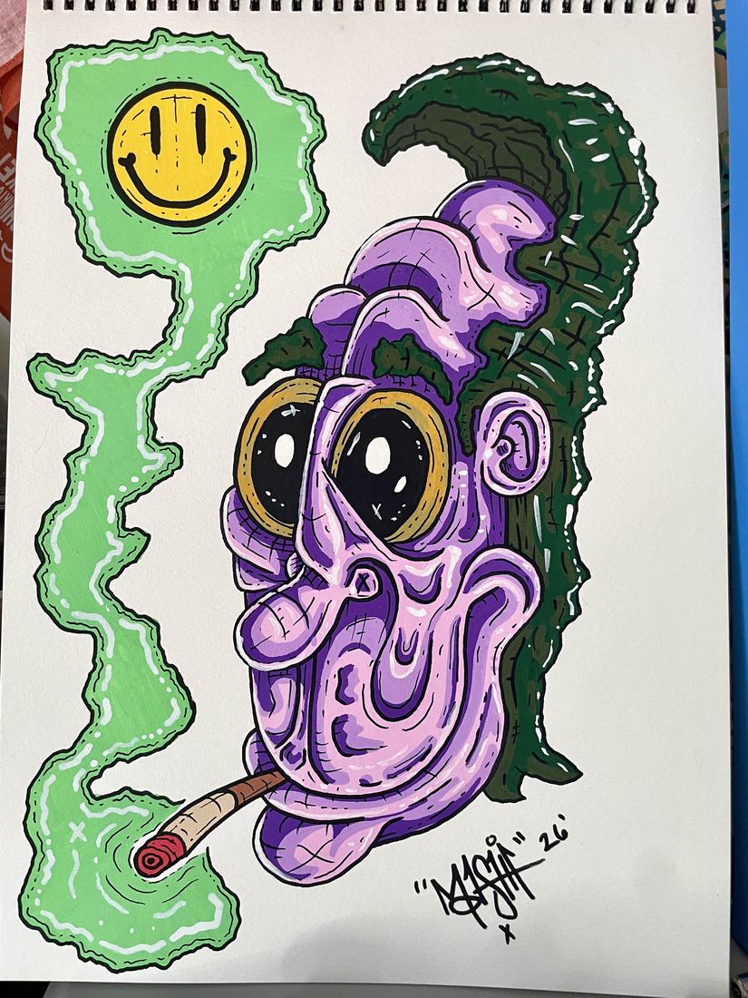 Mastif Designs original sketchbook piece