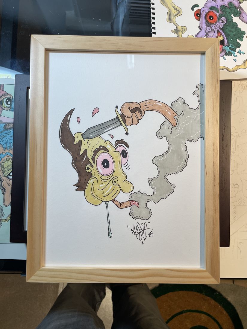 Mastif Designs original sketchbook piece