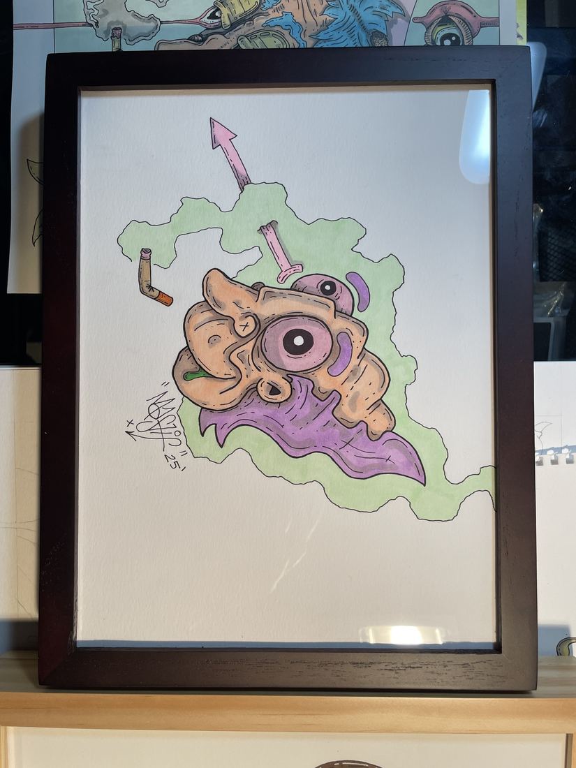 Mastif Designs original sketchbook piece