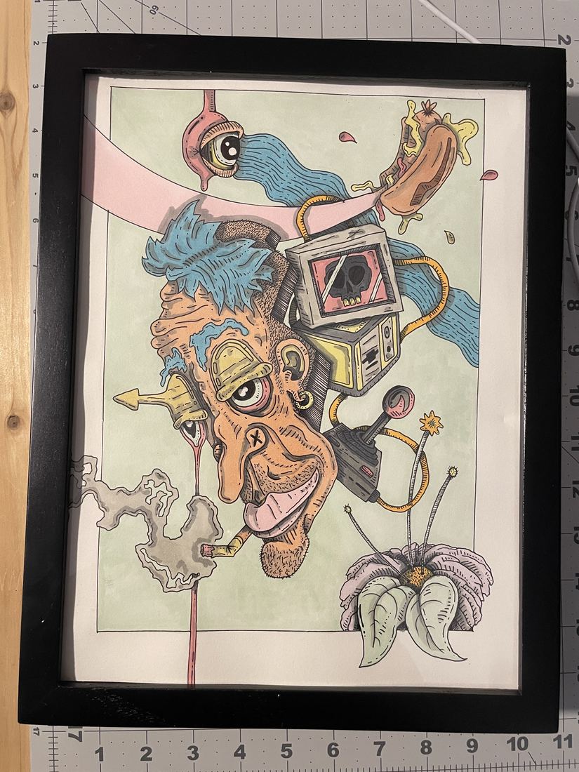 Mastif Designs original sketchbook piece